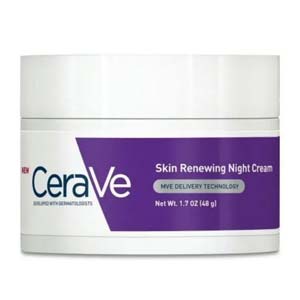 Crème de nuit régénératrice pour la peau CeraVe