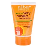Alba Botanica Sunscreen SPF 30 Reviews - Is it Safe to Use?