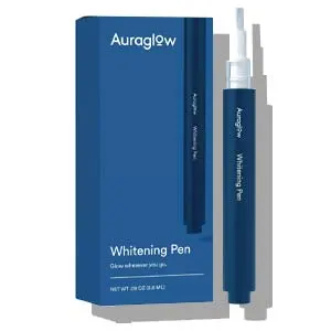 auraglow teeth whitening pen