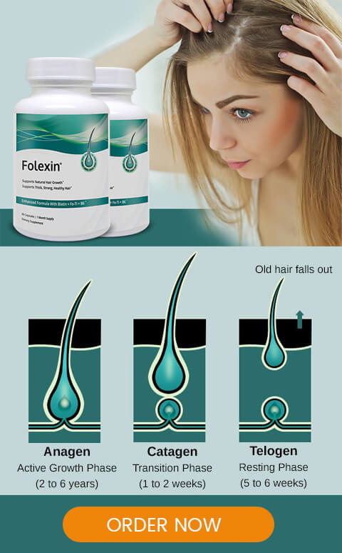 Fórmula para el crecimiento del cabello Folexin