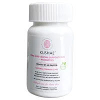 Kushae Vaginal Boric Acid Suppositories + Probiotics & Aloe
