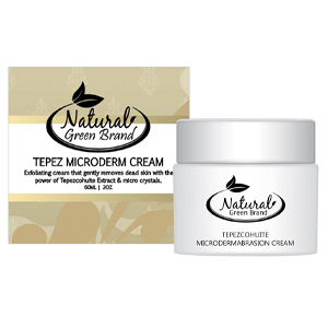 natural green brand tepezcohuite cream