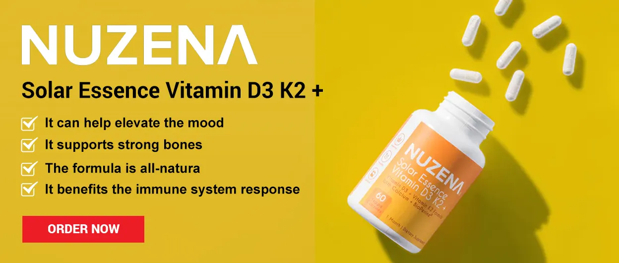 Nuzena Solar Essence Vitamin D3 K2 +