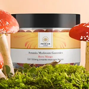 Premium Jane Amanita Muscaria Mushroom Gummies