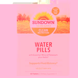 sundown natural water pills